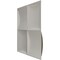 Ekena Millwork 19 5/8in. W x 19 5/8in. H Smith EnduraWall Decorative 3D Wall Panel Covers 2.67 Sq. Ft. WP20X20SMGCG - alternate 6